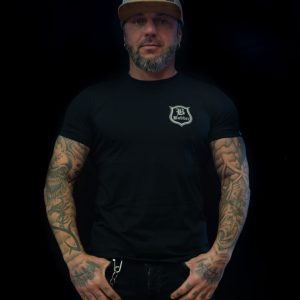 T-Shirt Man "Bobber Skull"