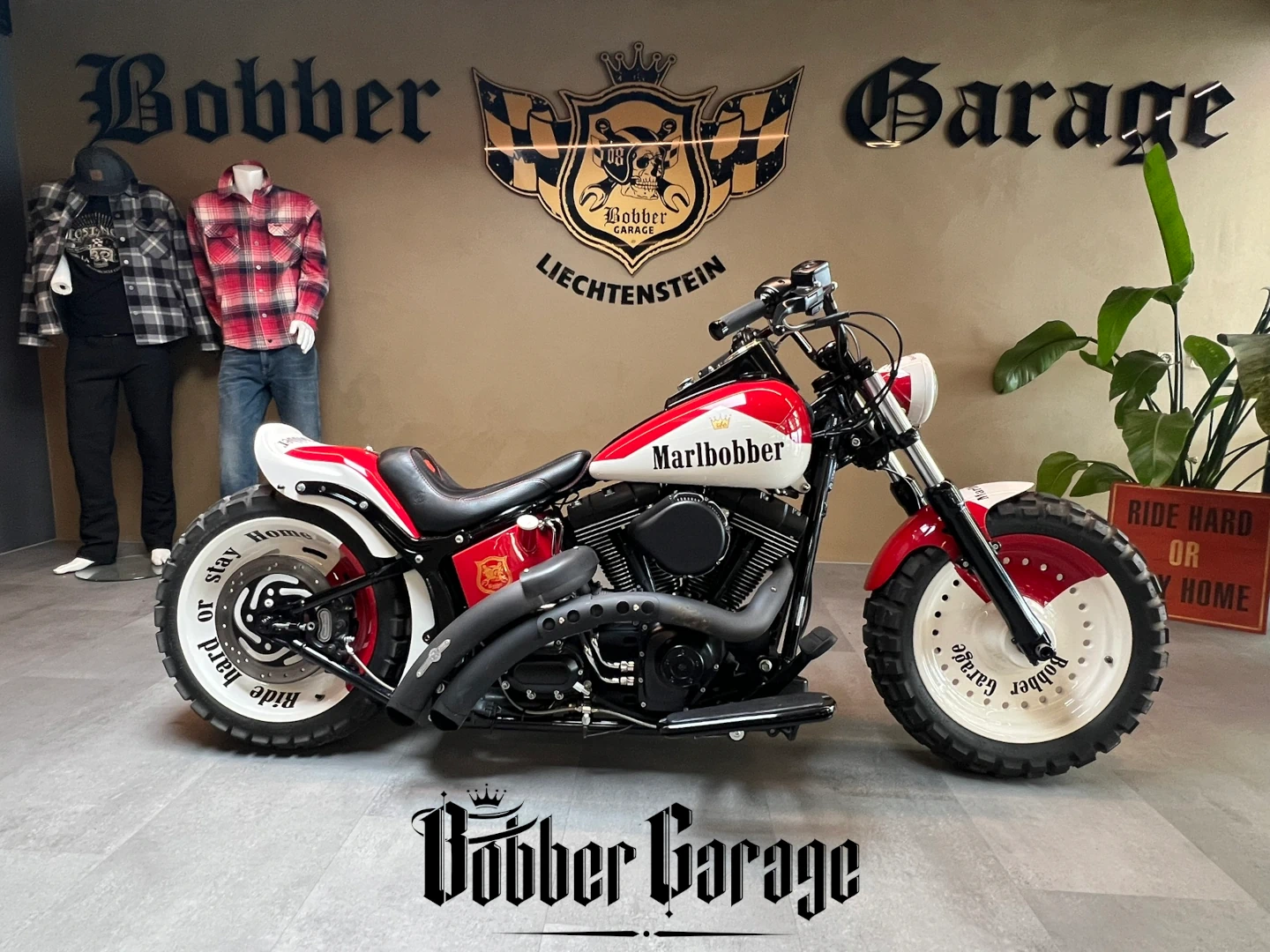 Bobber Occasion Harley Davidson FXSTC 1584 Softail Custom 01
