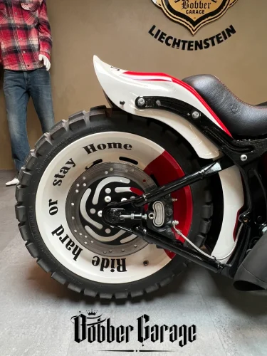 Bobber Occasion Harley Davidson FXSTC 1584 Softail Custom 04